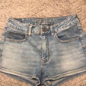 AE hi rise shortie sz 6